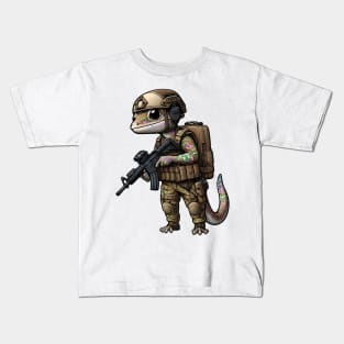 Tactical Gecko Kids T-Shirt